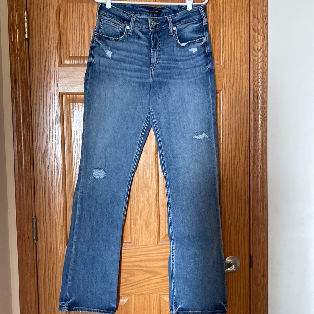Silver Avery Slim Boot jeans